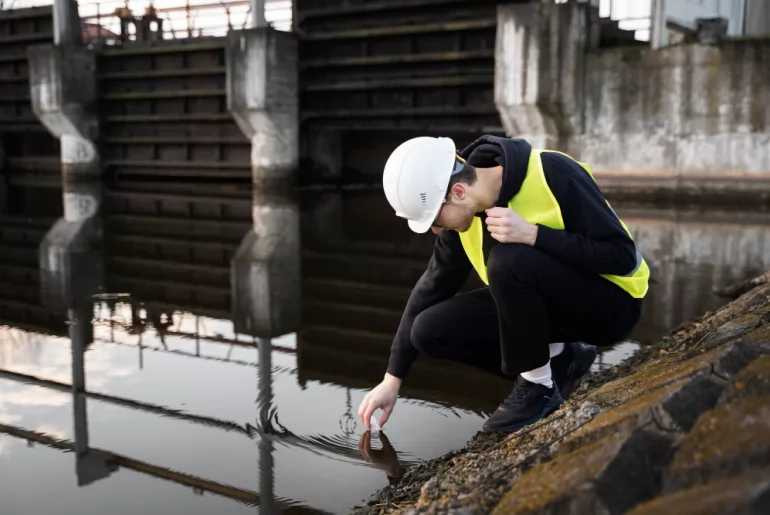 an engineer performs risk analysis for RBI