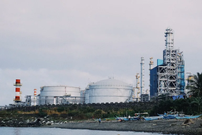 equipment in oil and gas industry with ASME certification mark