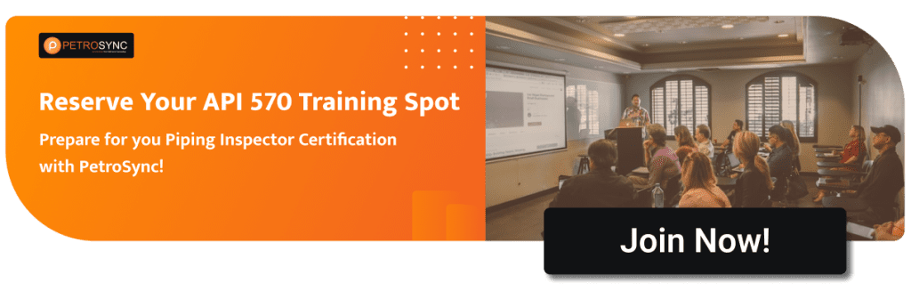 api 570 piping inspector course by petrosync