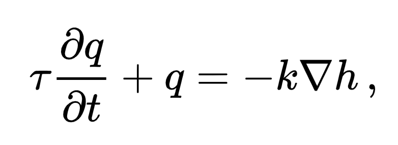darcy's law short time period