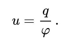 flow velocity in darcy's formula