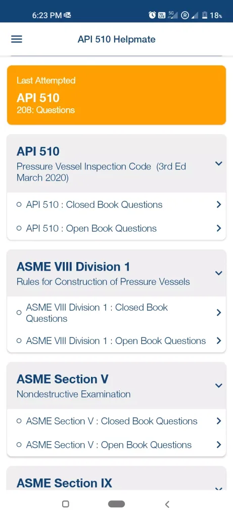 api 510 exam simulator