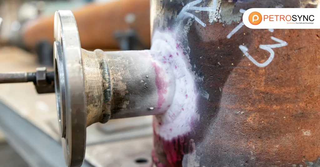 Dye penetrant testing