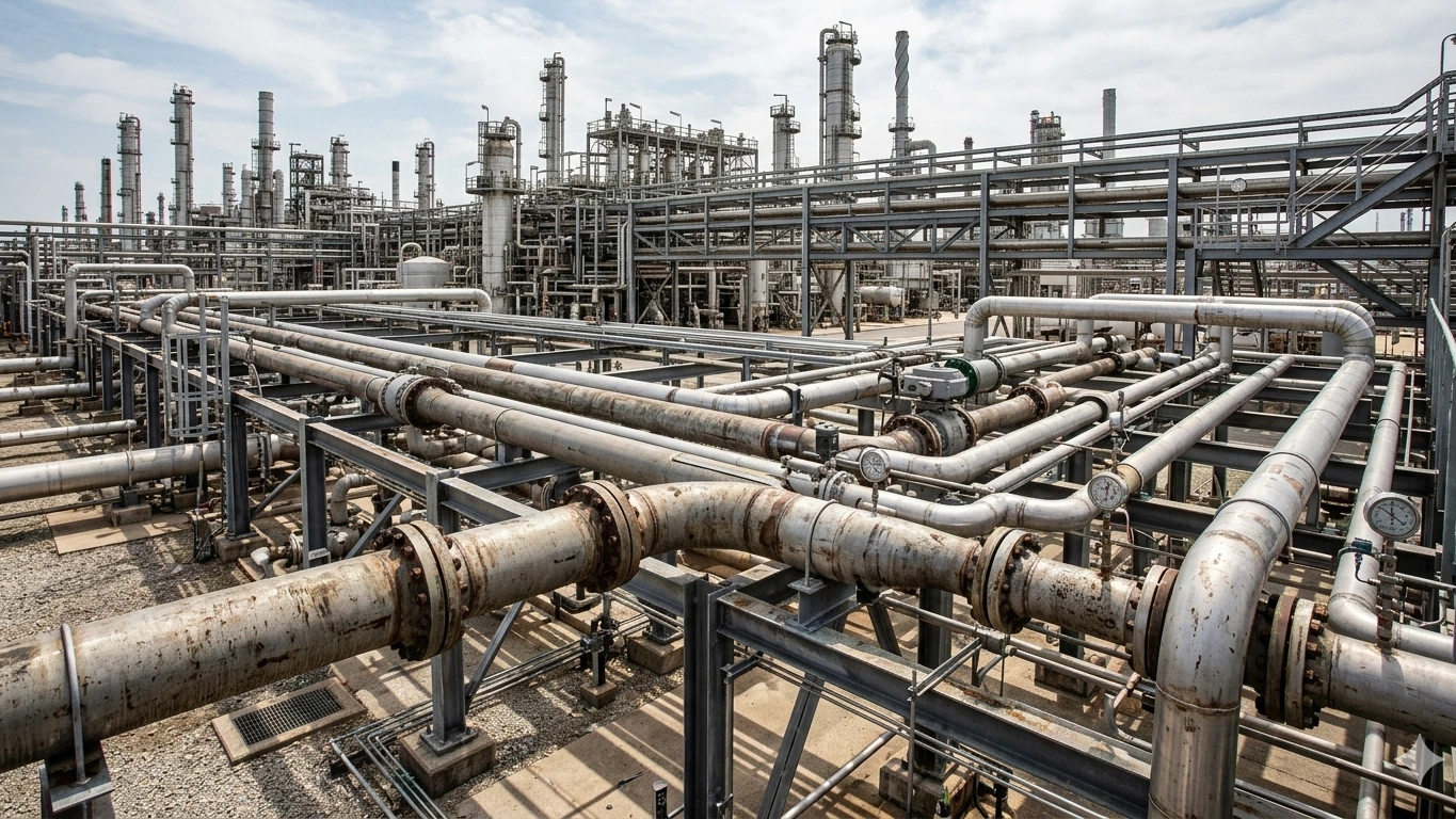 Process Piping in Oil & Gas: Design, Risk & Reliability