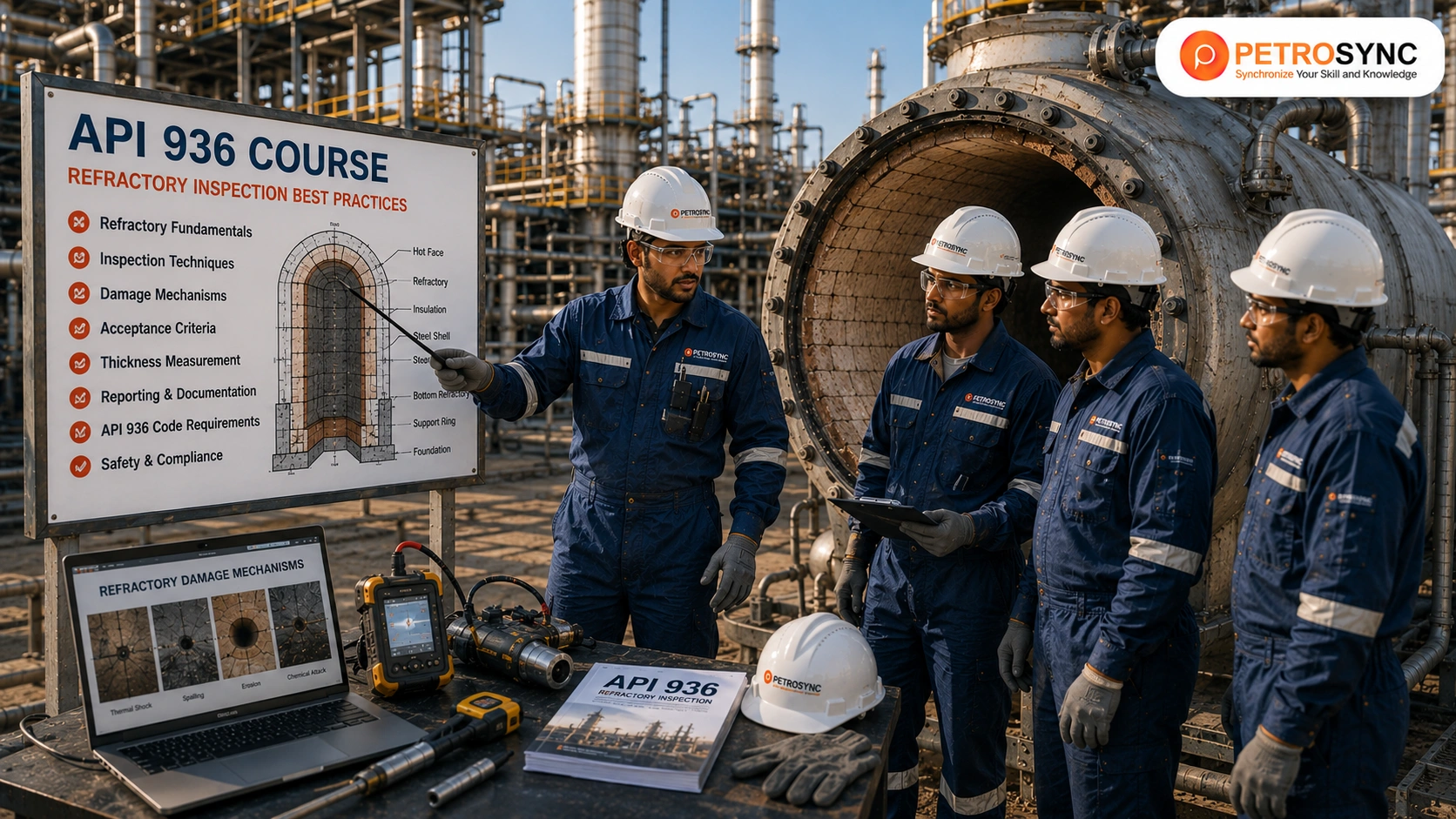 Best API 936 Course for Refractory Inspection Professionals