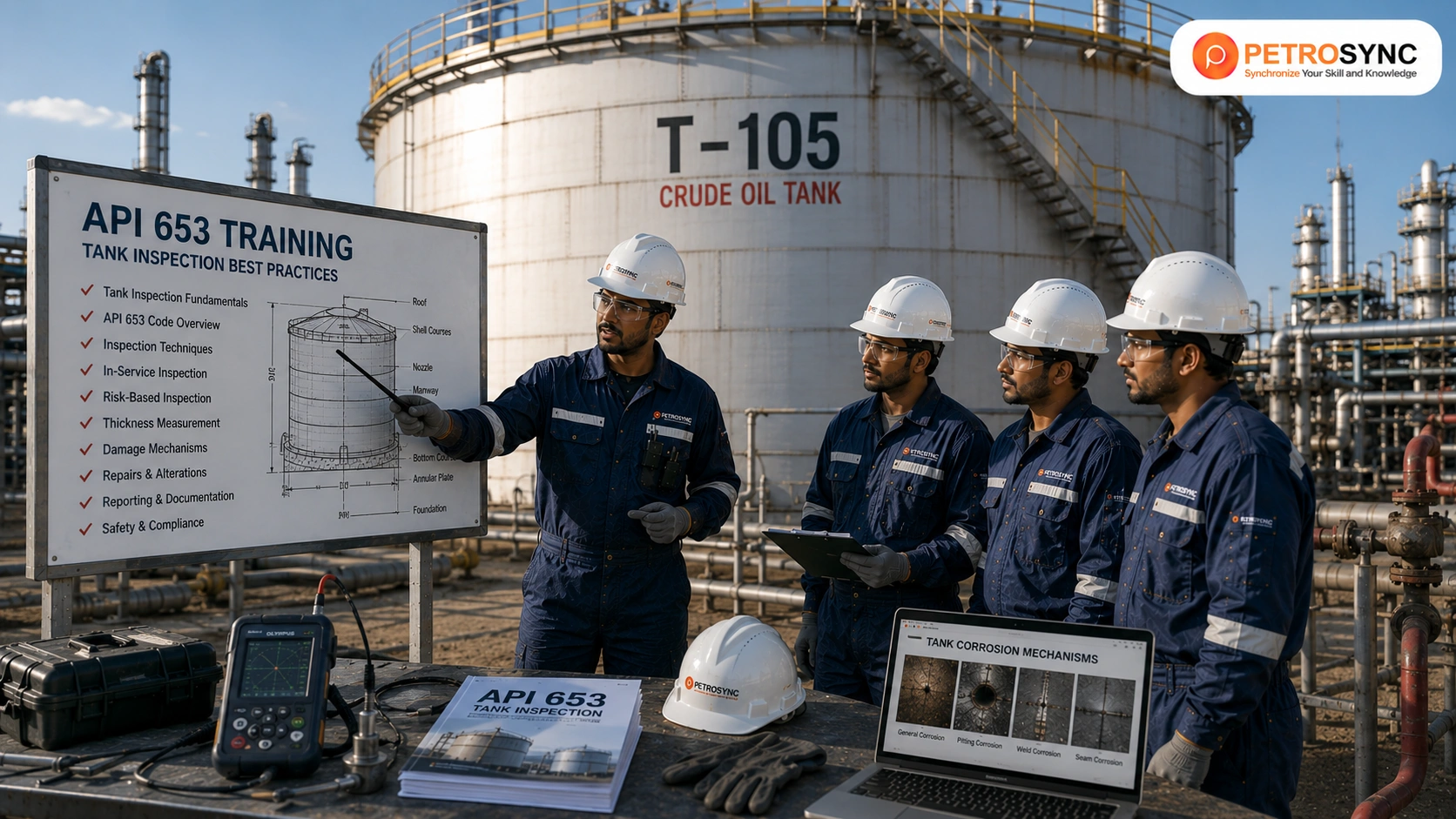 Best API 653 Training for Oil & Gas Professionals