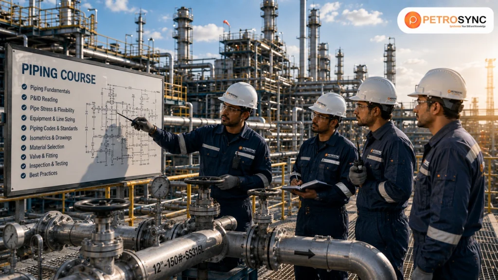Best Piping Course Program by PetroSync
