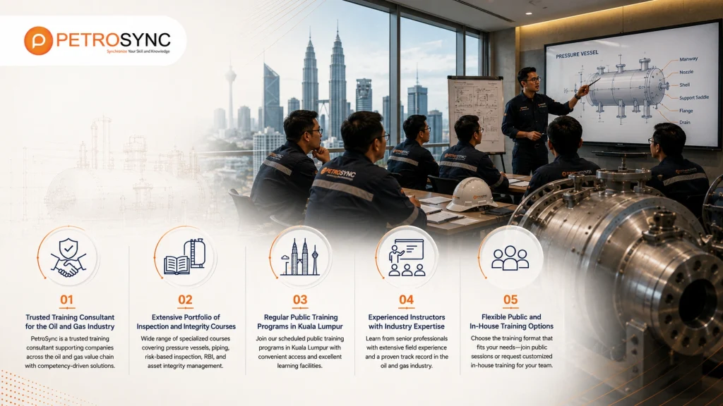 Why Choose PetroSync for Pressure Vessel Training in Malaysia?