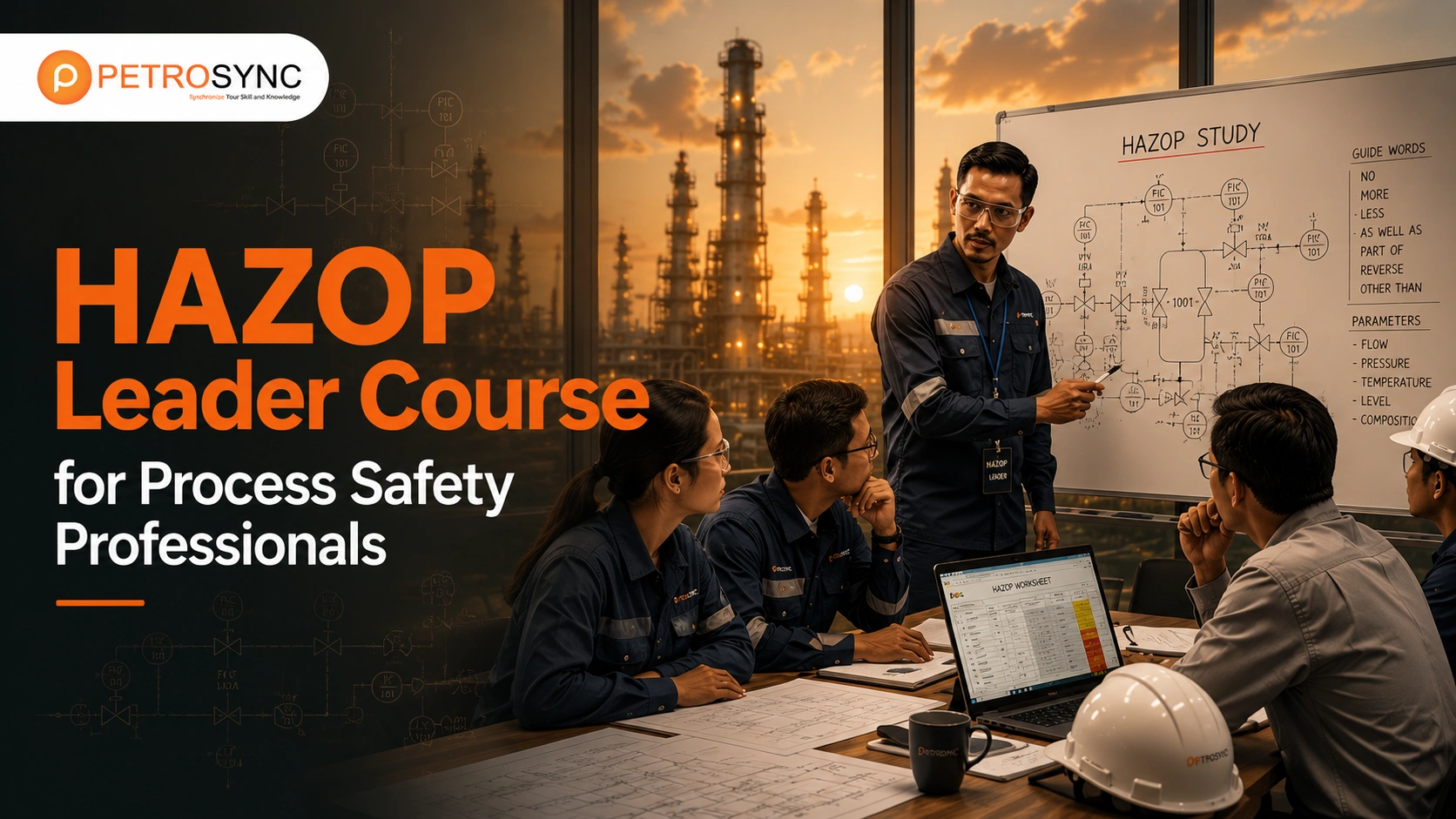 HAZOP Leader Course for Process Safety Professionals