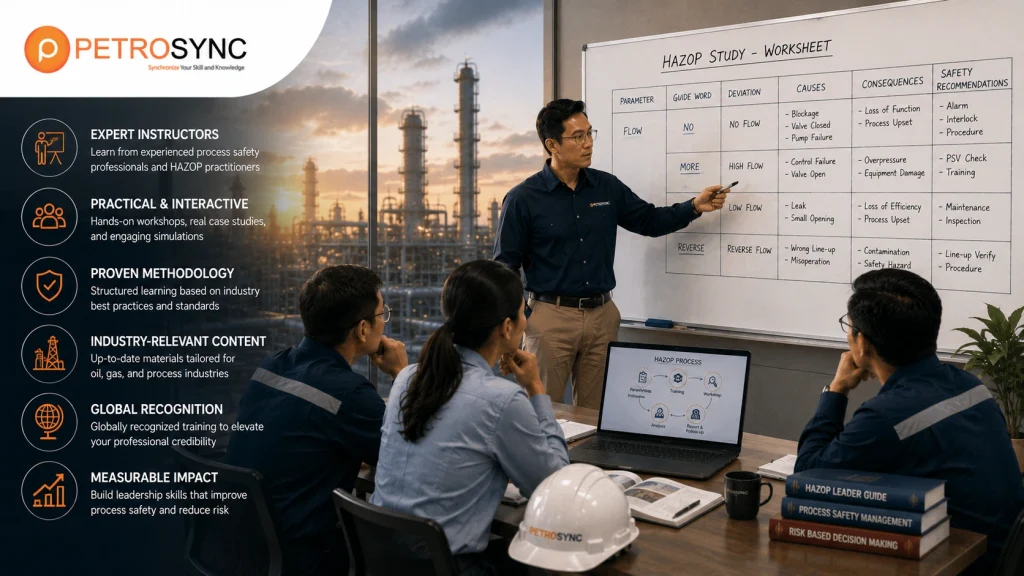 HAZOP Leader Course for Process Safety Professionals