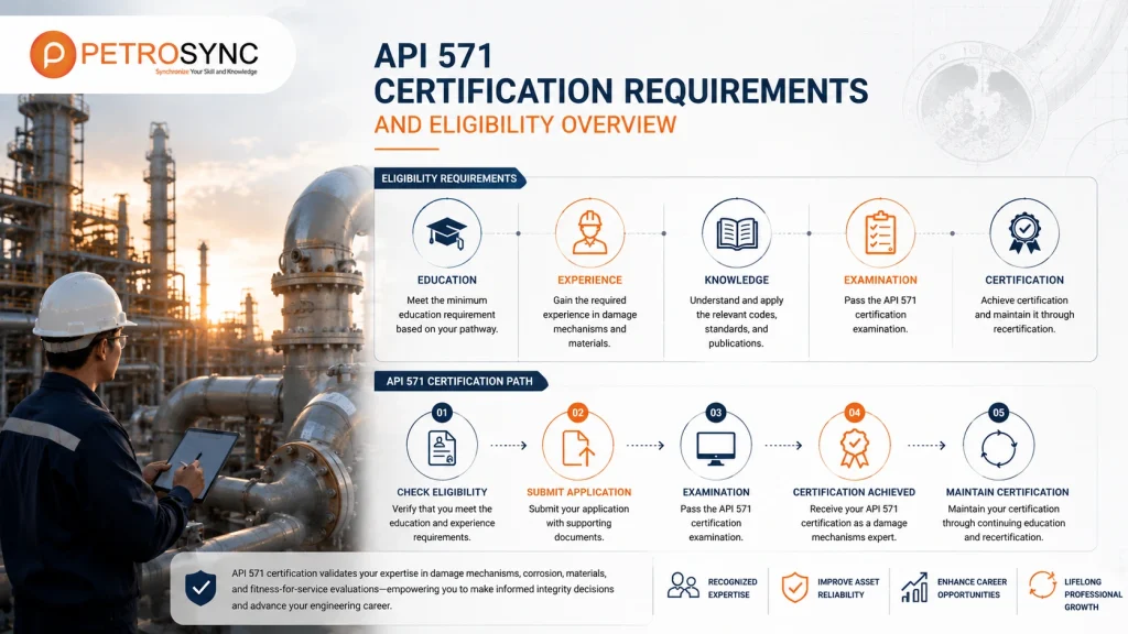 What Are the API 571 Certification Requirements?