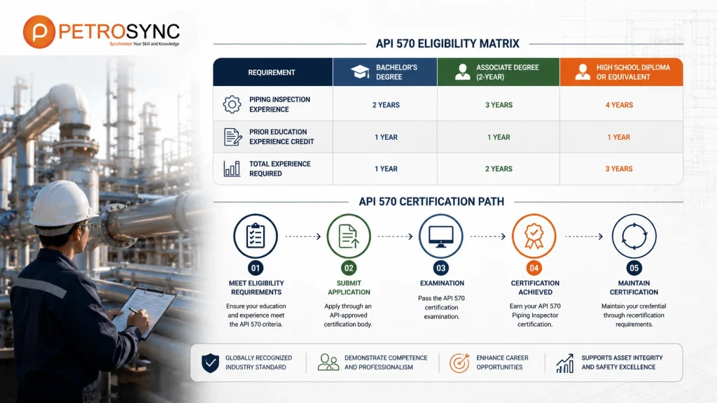 Why Do API 570 Requirements Matter for Your Career?