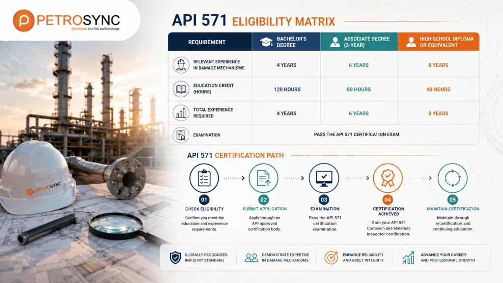 Why Do API 571 Requirements Matter for Your Career?