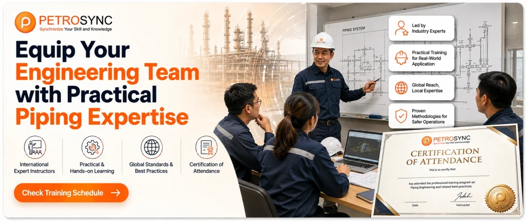 Equip Your Engineering Team with Practical Piping Expertise