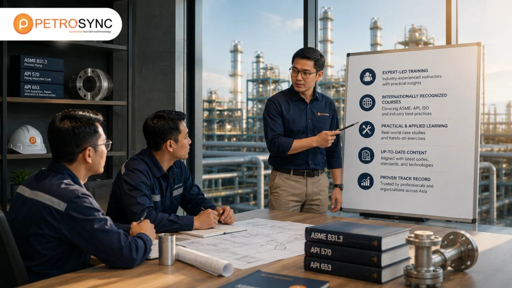 Why Choose PetroSync for Piping Training?