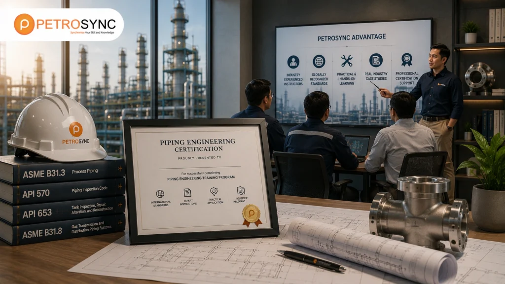 Why Choose PetroSync as Your Piping Certification Provider