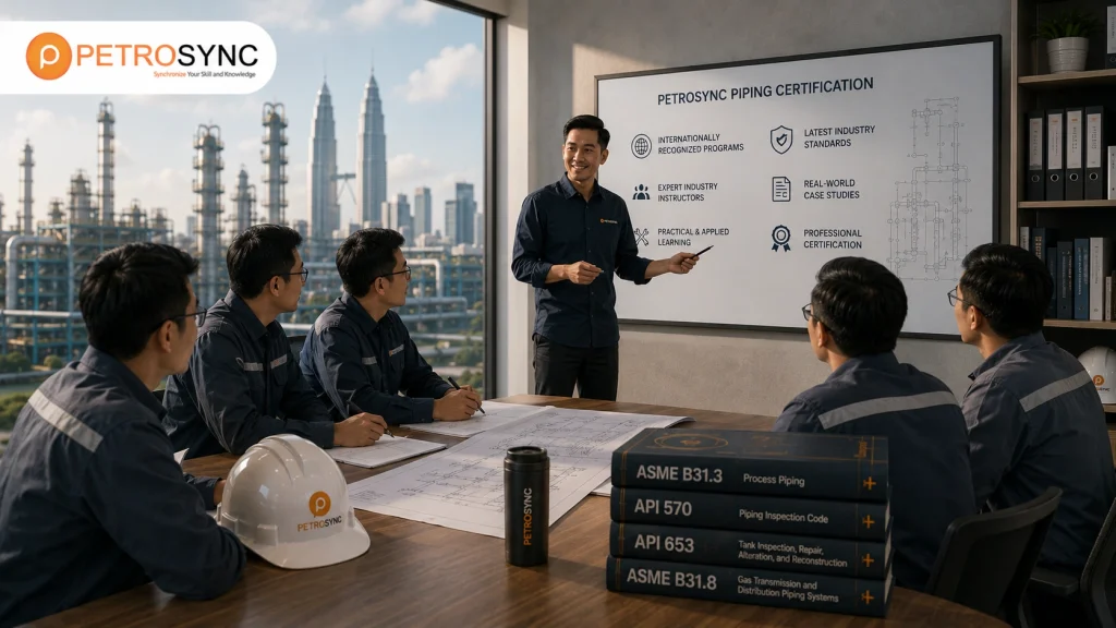 Why Choose PetroSync for Piping Certification in Malaysia