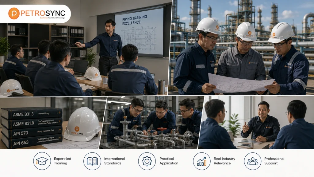 Why Choose PetroSync for Piping Training in Malaysia?