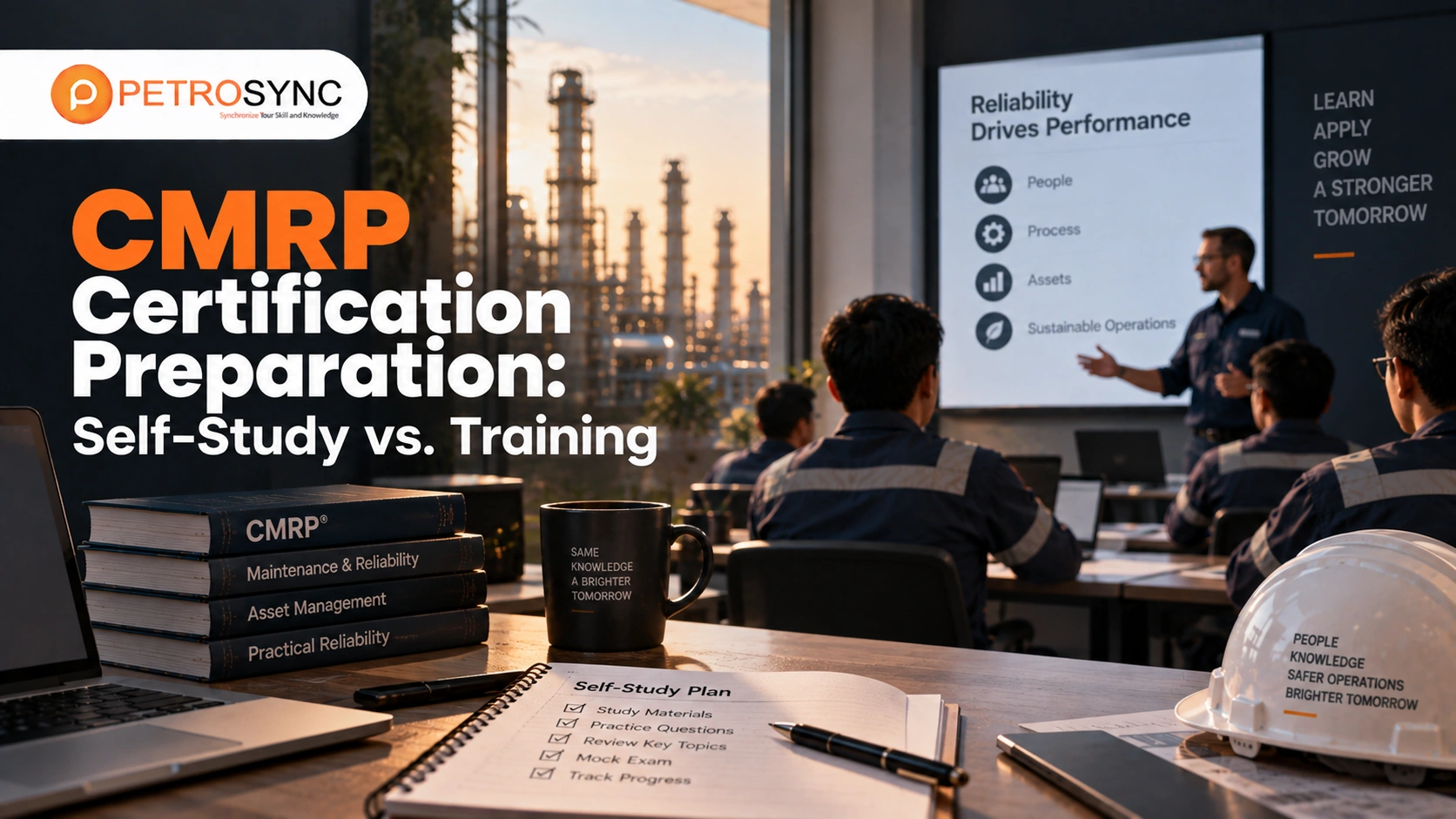 CMRP Certification Preparation: Self-Study vs. Training