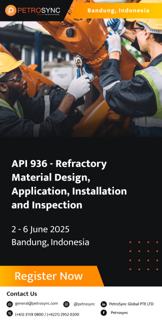 10 - API 936 - Refractory Material Design, Application, Installation and Inspection