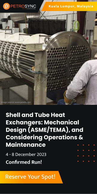shell and tube heat exchangers - oil and gas training by PetroSync